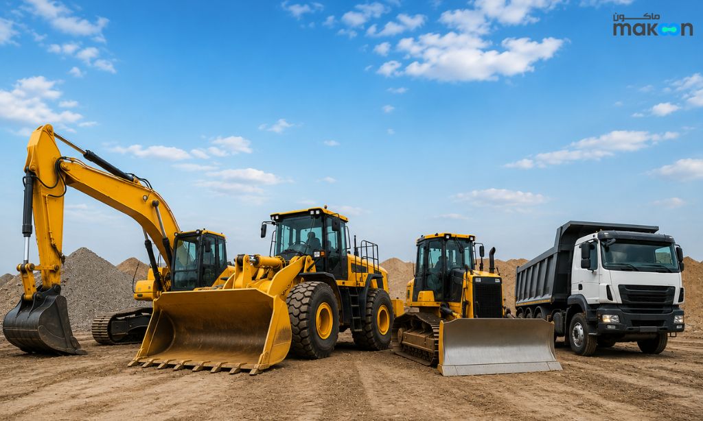 Heavy Equipment Rental in Riyadh Saudi Arabia for Construction and Industrial Projects