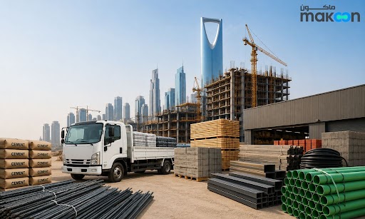 Material supply Saudi Arabia — Construction and industrial materials delivery