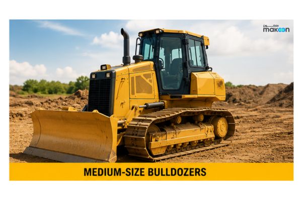 Medium bulldozer rental Saudi Arabia D5 D6