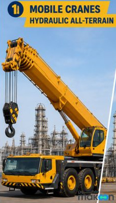 Mobile crane rental Jubail Industrial City