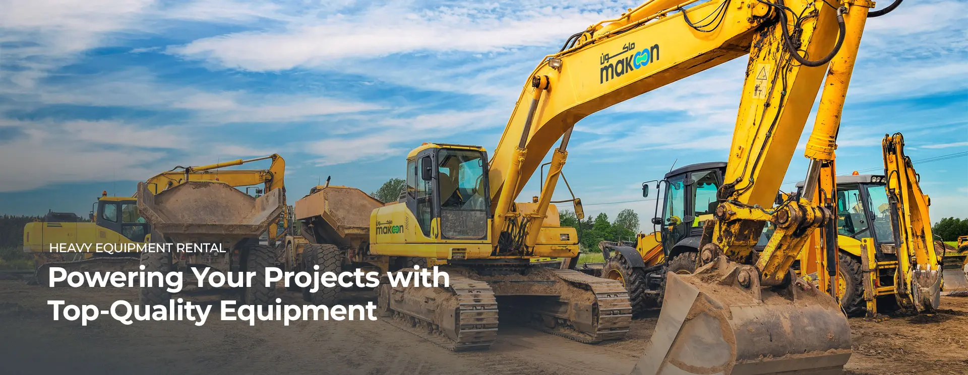 Banner 4 - MAK-CON Equipment Rental