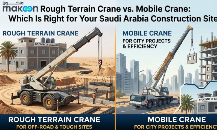 Rough Terrain Crane vs. Mobile Crane: Which Is Right for Your Saudi Arabia Construction Site?
