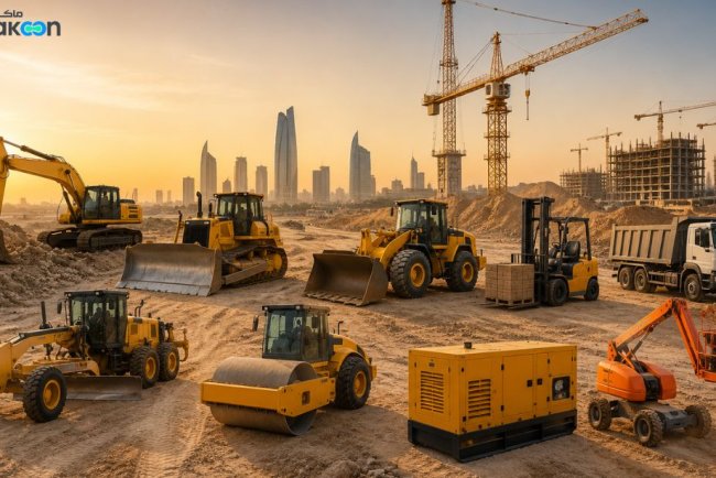 10 Types of Construction Equipment Used in Saudi Arabia