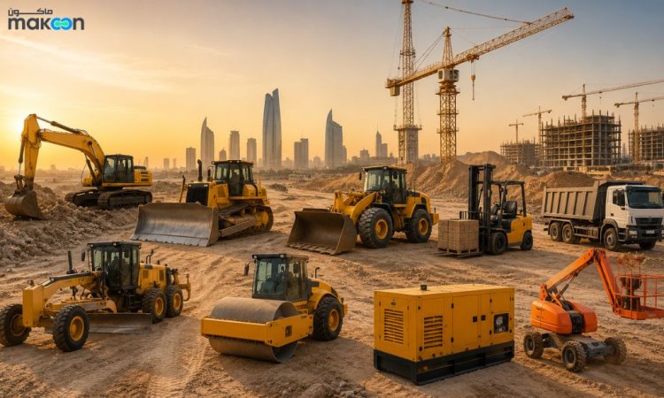 10 Types of Construction Equipment Used in Saudi Arabia