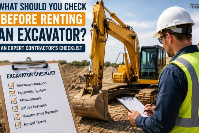 What to Check Before Renting an Excavator | Makcon